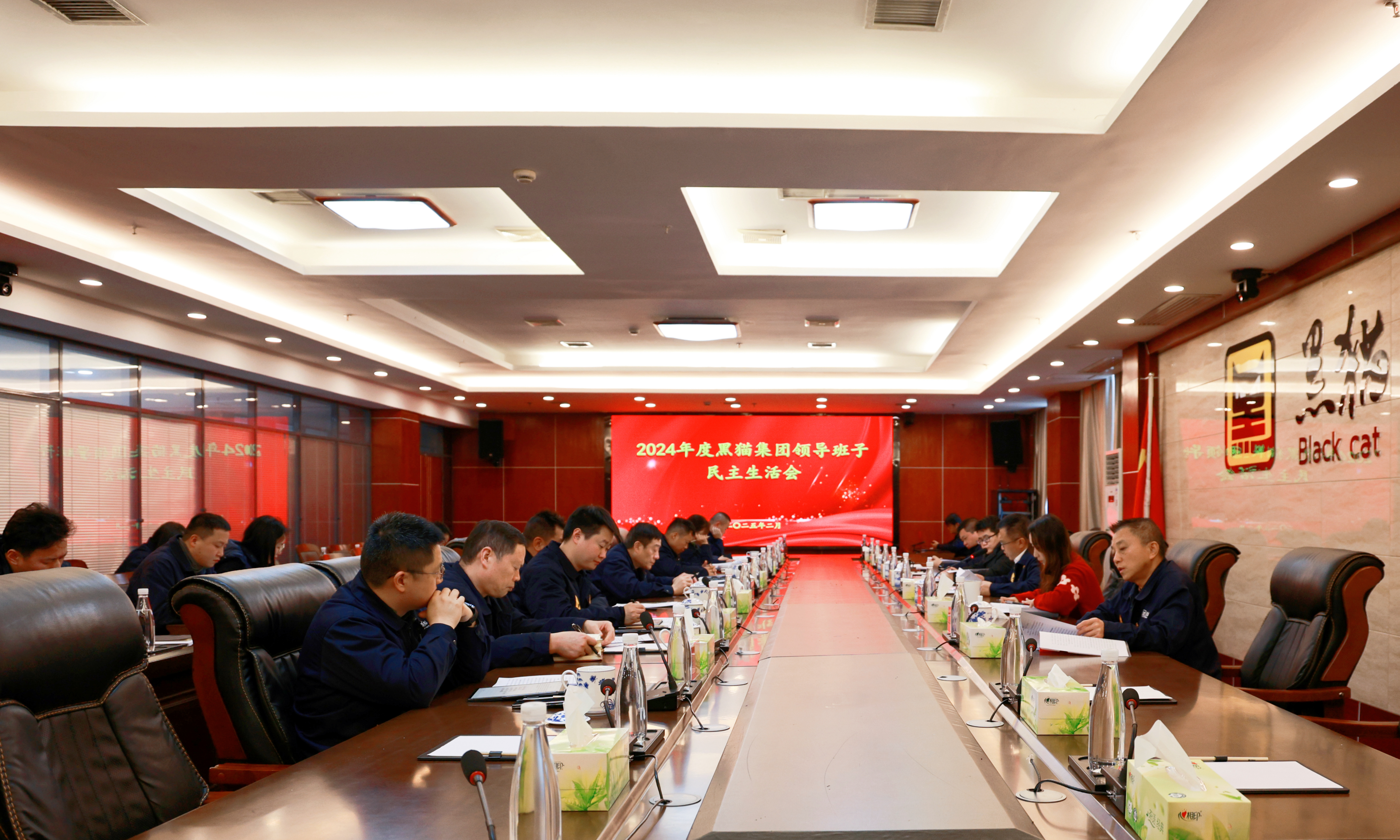 黑貓集團(tuán)黨委領(lǐng)導(dǎo)班子召開(kāi)2024年度民主生活會(huì)